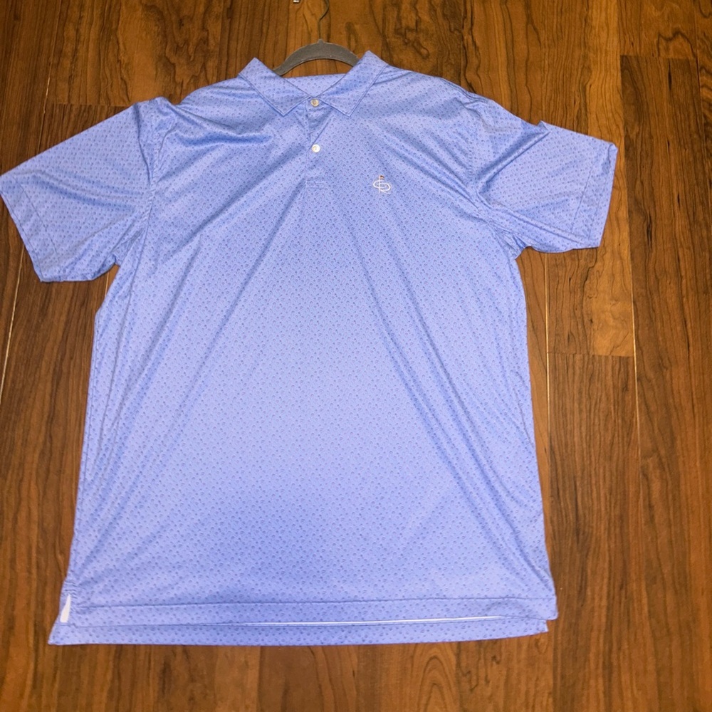 Peter Millar collared golf shirt